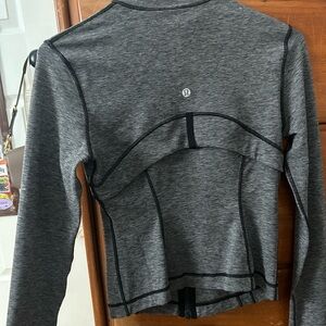 lululemon athletica heather gray define jacket